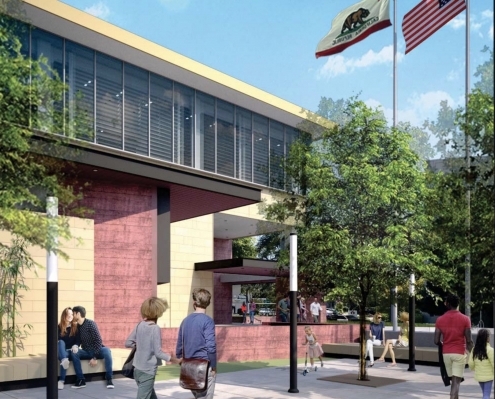Palo Alto Public Safety Building Rendering
