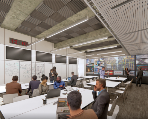Palo Alto Public Safety Building Rendering