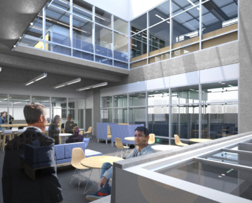 Palo Alto Public Safety Building Rendering